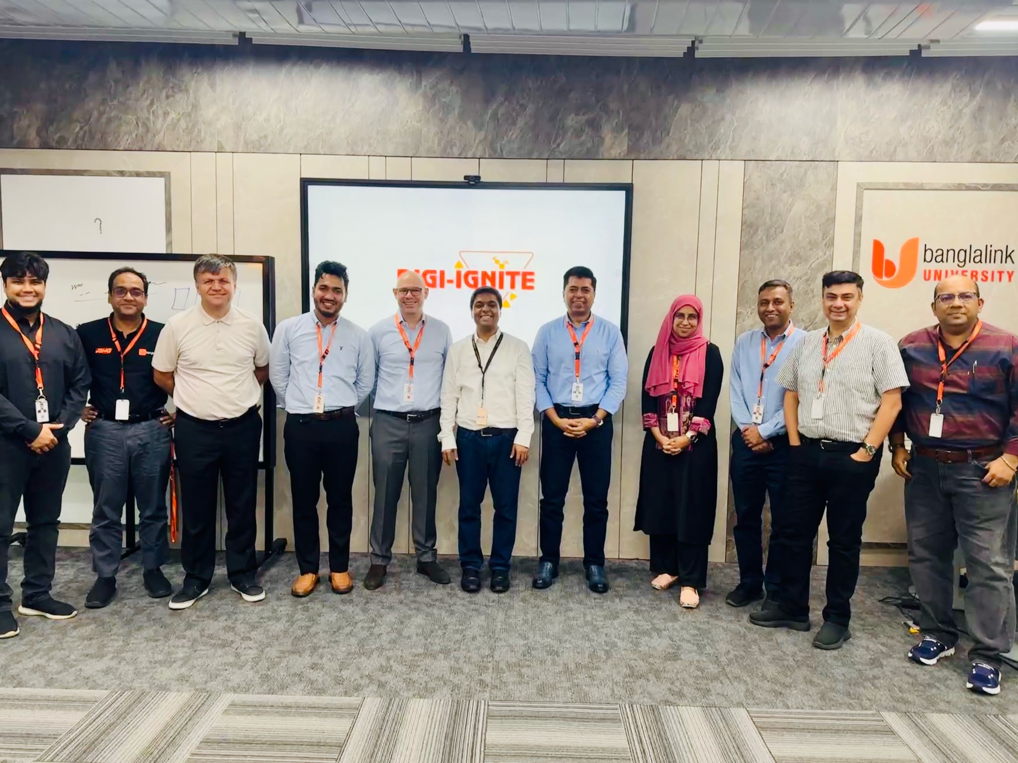 Digi-Ignite team at Banglalink University